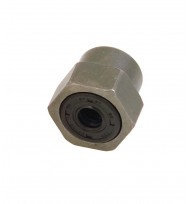 Hub nut with oil seal, for 3/8" rod