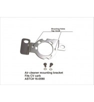 Support bracket fits CV style carb also fits CV injection single throttle tyle.